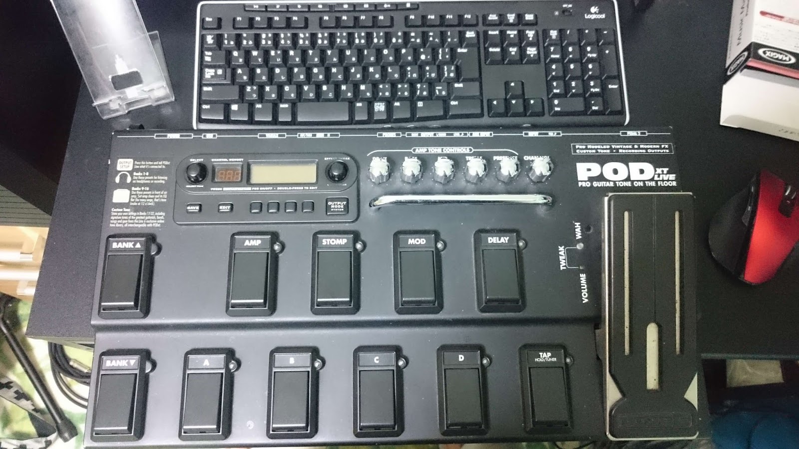 安かったのでline6 POD xt liveという太古の宝を買ってみた - ぎたっち